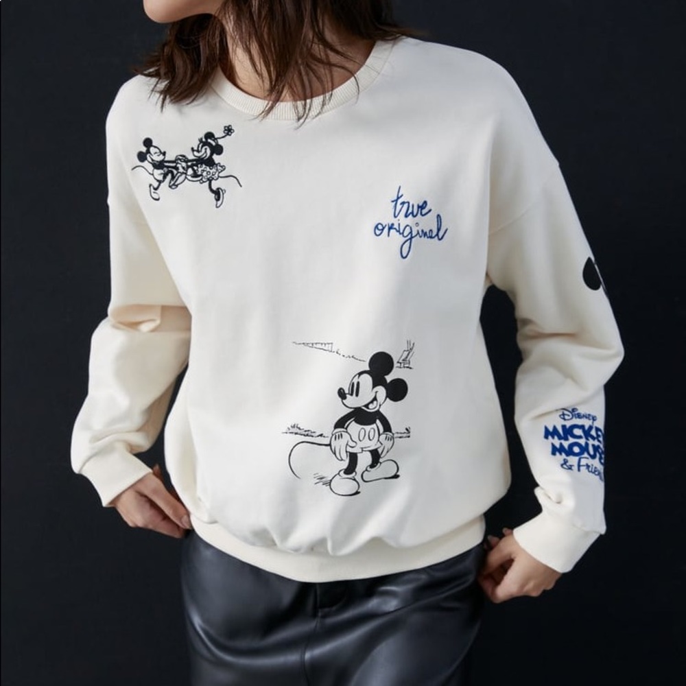 Disney By Zara (Sweatshirt, Jacket, Mickey Mouse)